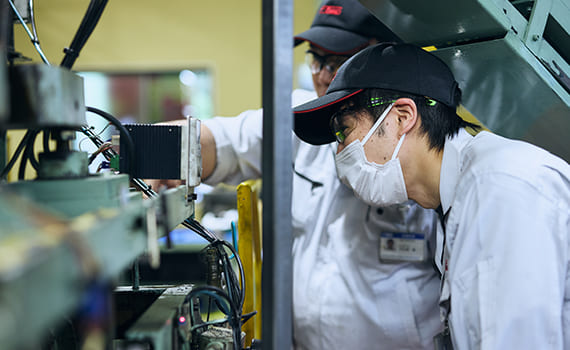社内でのスタッフの様子