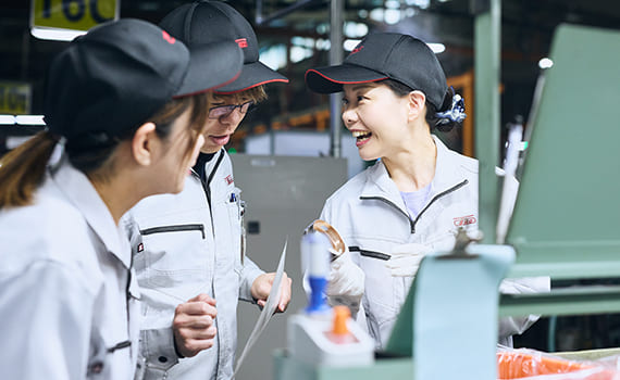 社内でのスタッフの様子